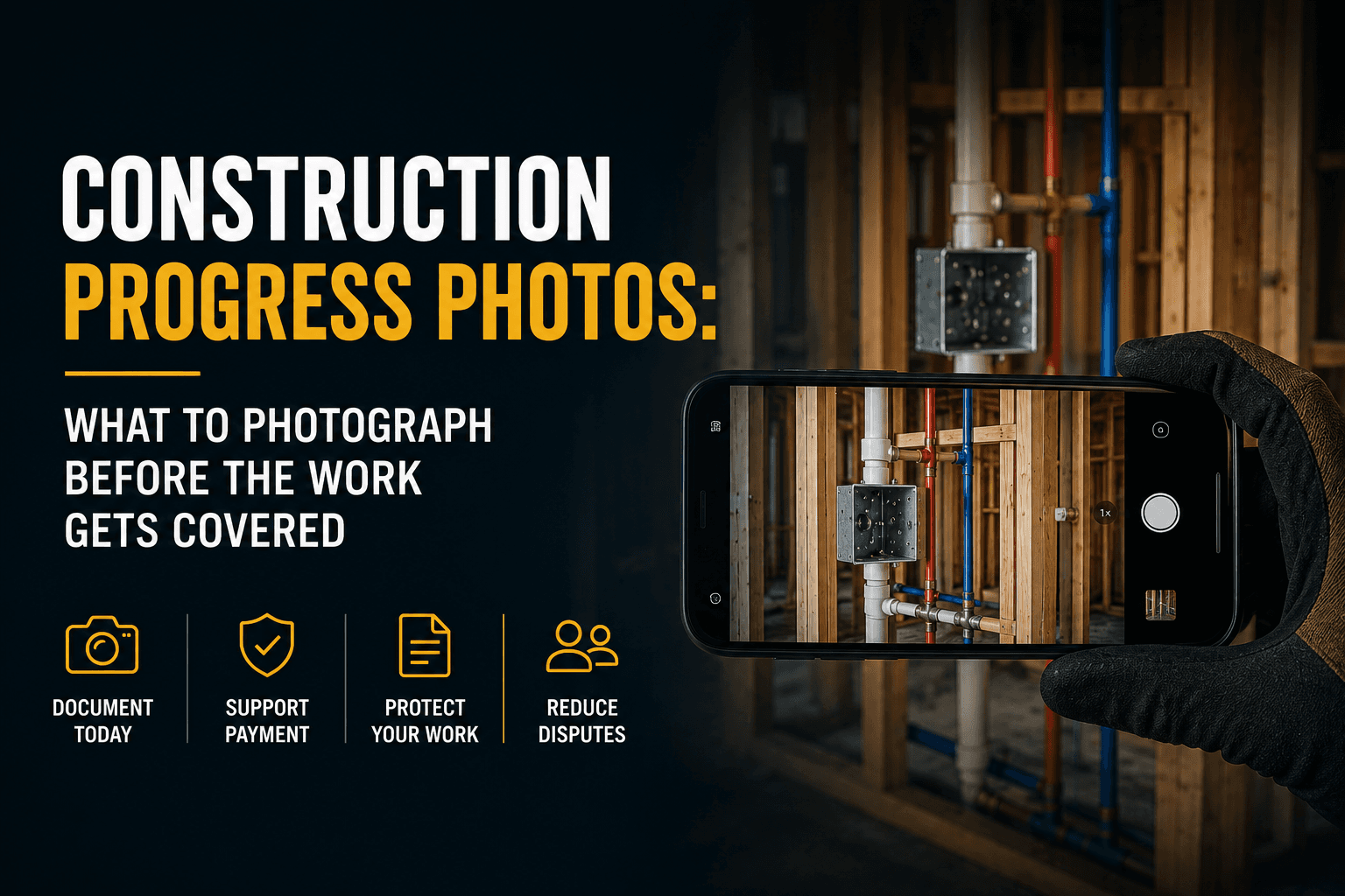 Construction Progress Photos: What to Photograph Before Work Gets Covered     