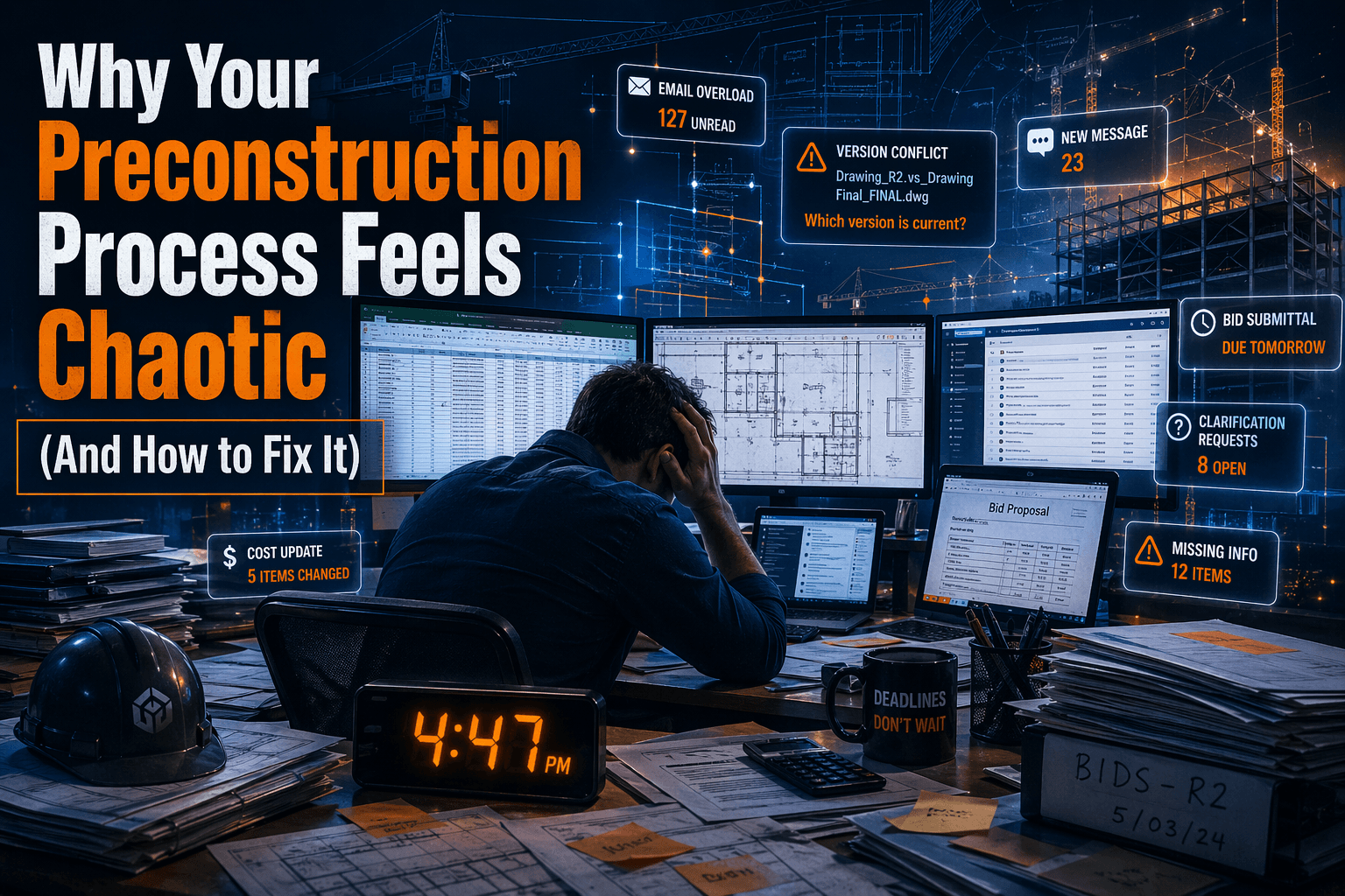 Why Your Preconstruction Process Feels Chaotic (And How to Fix It)
